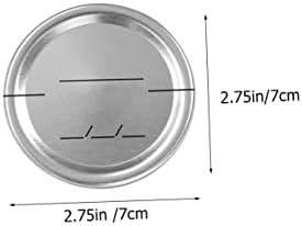 30 Mason Jar Lids Discs