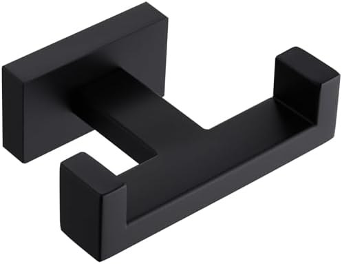 Sturdy Stainless Steel Dual Coat Hook