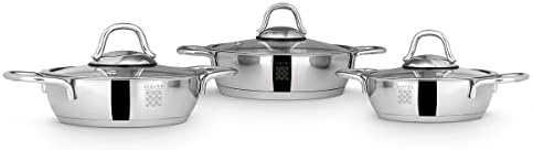 Serenk Stainless Steel Pots and Pans Set