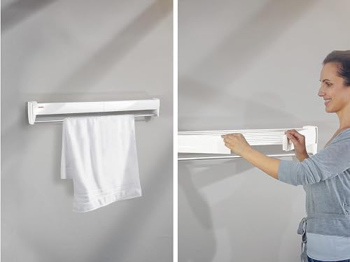 Space-Saving Retractable Clothesline