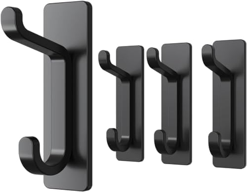 Pickpiff 10LB Heavy Duty Wall Hook Stainless Steel Door Organizer
