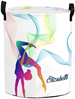 Rhytmic Personalized Waterproof Foldable Gymnastics Laundry Basket
