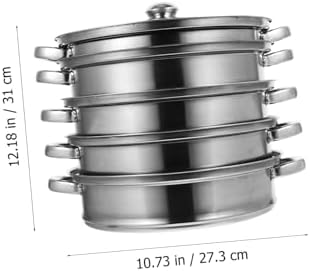 Versatile Stock Pot with Steamer Basket for Cooking Pasta More