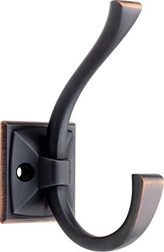 Liberty Hardware 137246 Ruavista Coat and Hat Hook Bronze with Copper Highlights