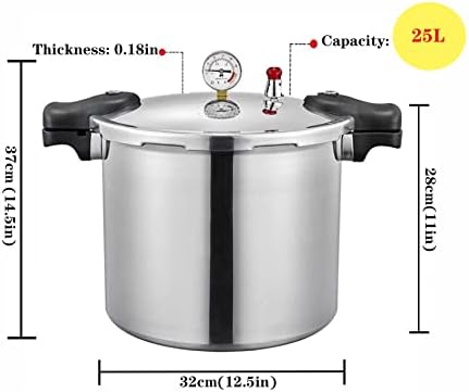 25 Quart Pressure Canner Cooker