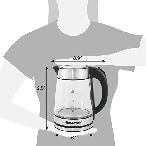 BPA-Free Electric Tea Kettle with Effortless Boil Down the Run