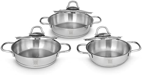 Serenk Stainless Steel Pots and Pans Set