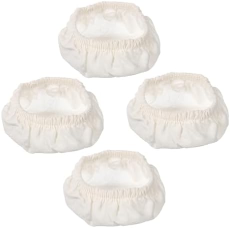 4pcs Cotton Jar Lid Covers for Storage and Canning