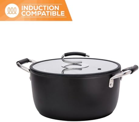 DaTerra Cucina 8 Qt Nonstick Dutch Oven with Lid