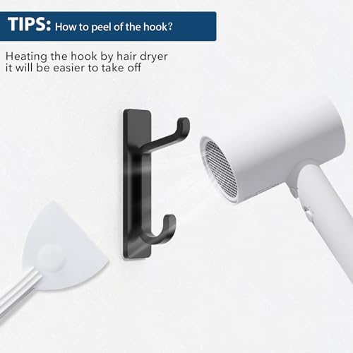 Pickpiff 10LB Heavy Duty Wall Hook Stainless Steel Door Organizer