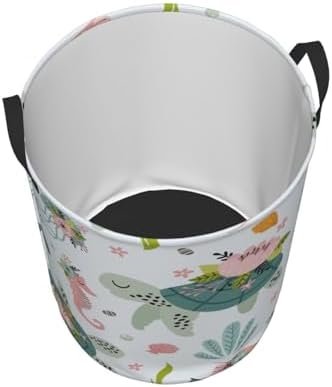 Turtle Laundry Hamper Collapsible with Handles
