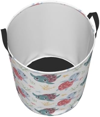 Collapsible Laundry Basket Hamper for College Dorms Bedrooms Durable Water-Resistant