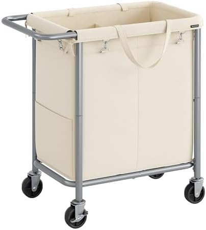 Versatile Durable 37-Gallon Laundry Hamper for Big Families