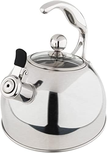 Viking Culinary 3-Ply Stainless Steel Whistling Tea Kettle