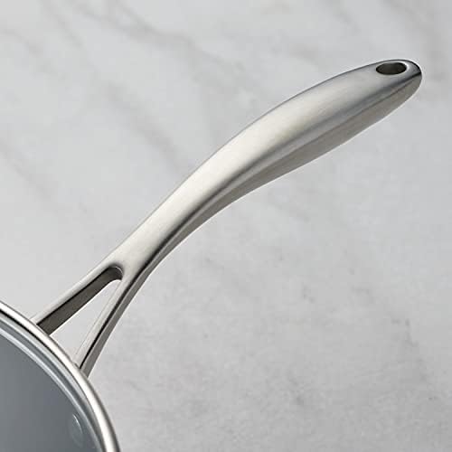 Tramontina Covered Deep Saut Pan 55 Qt Perfect for Sauting Braising