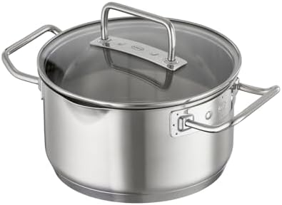 RSLE Expertiso Casserole Pot 1810 Stainless Steel Dishwasher Safe Universal Cooking Pot