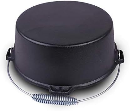 High-Quality Cast Iron Pot for Cooking and Picnic
