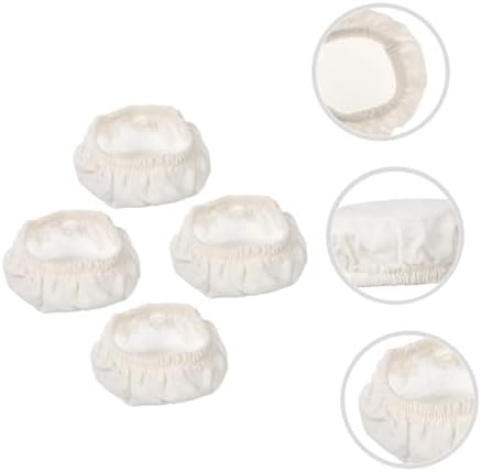4pcs Cotton Jar Lid Covers for Storage and Canning