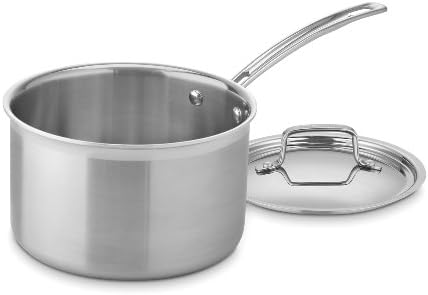 Premium 4-Quart Cookware skillet stainless steel