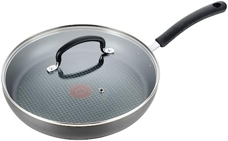 T-fal Ultimate Hard Anodized Nonstick Fry Pan With Lid 12 Inch