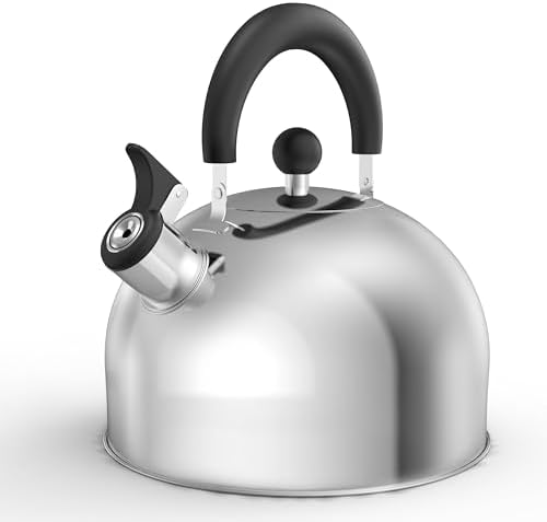 YSSOA 32 qt Whistling Kettle Ergonomic Design