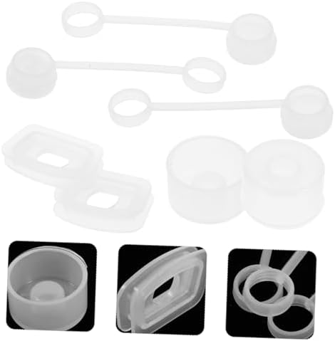 Reusable Silicone Tumbler Lid with Round Spill Stopper