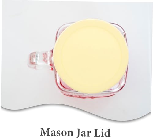 10 Reusable Mason Jar Lids Wide Mouth Threaded Seal Fresh Preserving