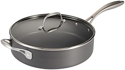 Tramontina Covered Deep Saut Pan 55 Qt Perfect for Sauting Braising