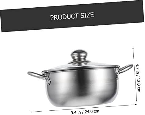 Stainless Steel Steamer Pot - Stockpot for Gas Cooker