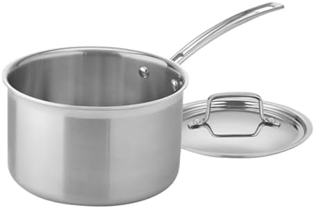 Premium 4-Quart Cookware skillet stainless steel