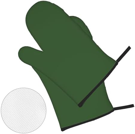 Curdesi 4PCS Oven Mitts Set - Heat Resistant Designated for Cooking BBQ