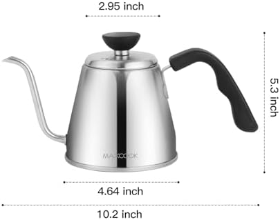 MAXCOOK Gooseneck Coffee Kettle for Home Travel