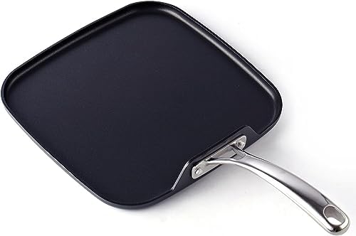 Cooks Standard Nonstick Griddle Pan Black