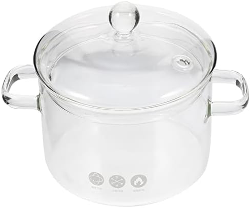 Premium High-Borosilicate Glass Stew Pot for Home Cooking