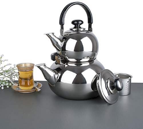 Premium 083L Double Tea Kettle by Alpine Cuisine