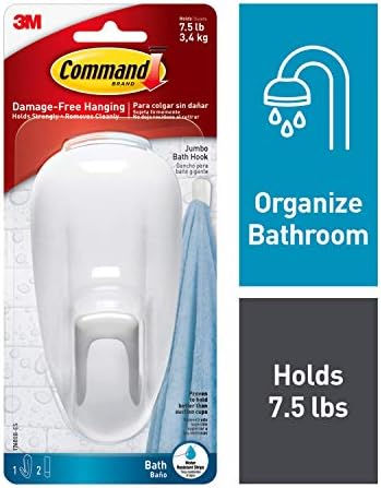 Command Bath Wall Hook Organizer