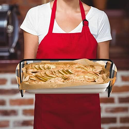 Halloween Spooktacular Oven Mitts Heat-Resistant Durable Pockets
