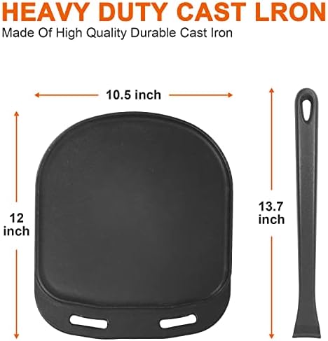 Cast Iron Grizzler Pan forBBQ Grill