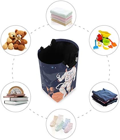 Astronaut Folding Laundry Basket