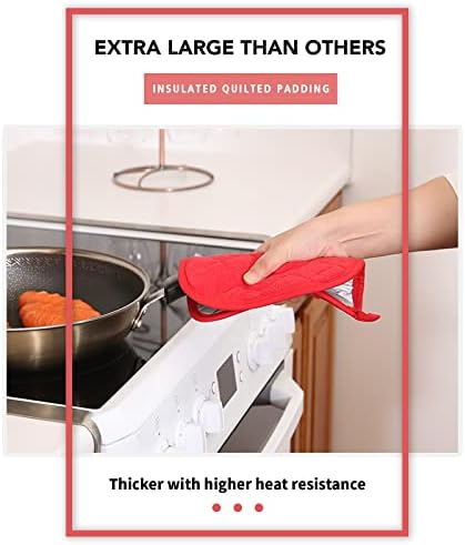 Joyhalo 4 Pack Pot Holders - Heat Resistant Cooking Pots