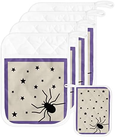 5-Piece Halloween Pot Holder Set