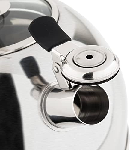 Viking Culinary 3-Ply Stainless Steel Whistling Tea Kettle