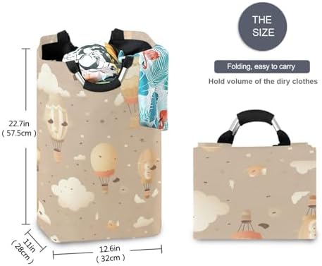 Collapsible Laundry Hamper for Kids with Handles