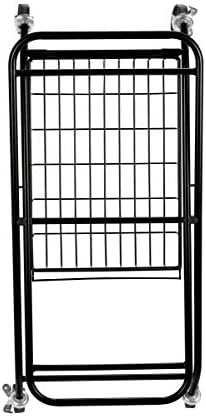 Verona Collapsible Laundry Cart with Basket Black Large 1