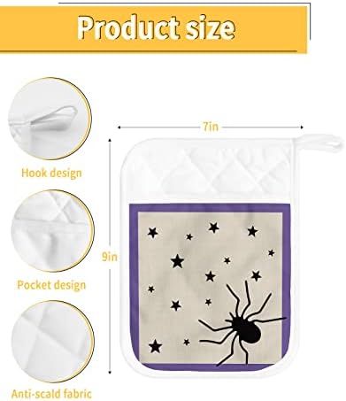 5-Piece Halloween Pot Holder Set