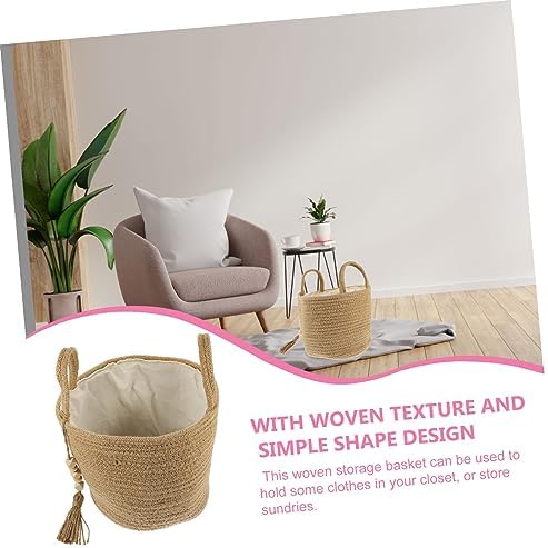 Elegant Aluminum Rope Laundry Basket