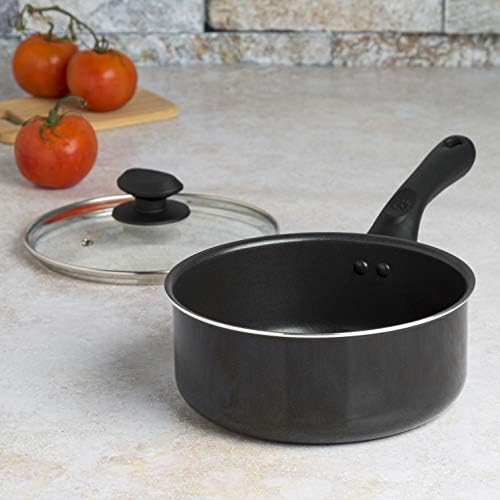 Ecolution 3-Quart Sauce Pan Black Dishwasher Safe