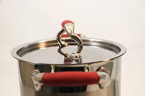 Stainless Steel 45 Qt Stockpot Set with Basket and Lid