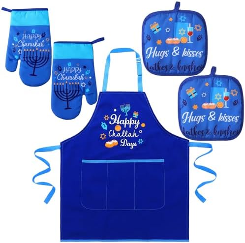 Hanukkah Kitchen Accessories Set for Women