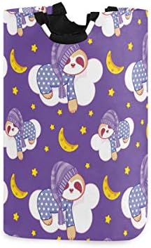 MOYYO Cute Lazy Sloth Laundry Basket Collapsible Organizer